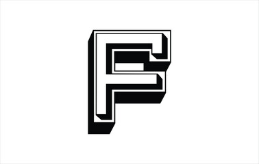Elegant Letter F logo Vector Template Initial Letter F Logo Design Vector Template. Creative And Modern F logo