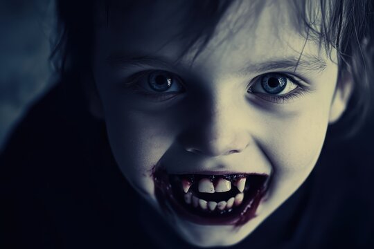 
vampir boy with teets