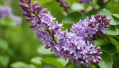 Obraz premium Lilac branch 1