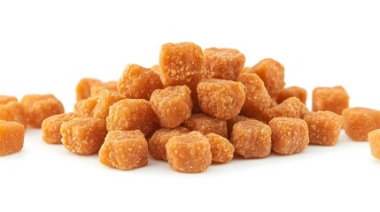 Golden crispy chicken nuggets in a tempting pile