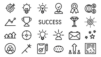 Set of black vector zodiac signs icons and symbols illustration on white design element