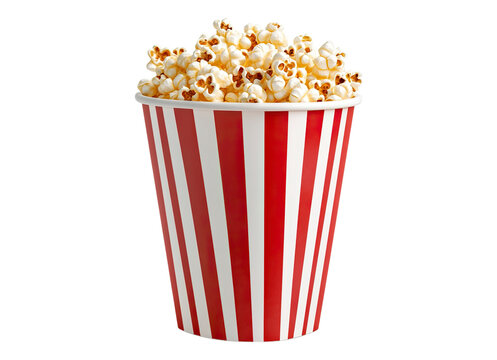 recommend clip art: Delicious Popcorn Snack large bucket