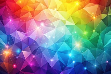 Colorful Abstract Geometric Pattern Background