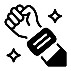 This Sweatband icon is suitable for Badminton, Sport, etc