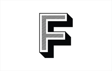 Elegant Letter F logo Vector Template Initial Letter F Logo Design Vector Template. Creative And Modern F logo
