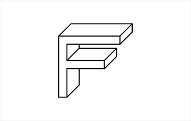 Elegant Letter F logo Vector Template Initial Letter F Logo Design Vector Template. Creative And Modern F logo