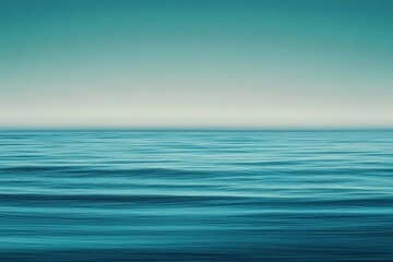 Obraz premium Smooth Gradient Background from Light Teal