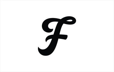 Elegant Letter F logo Vector Template Initial Letter F Logo Design Vector Template. Creative And Modern F logo