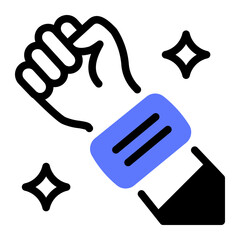 This Sweatband icon is suitable for Badminton, Sport, etc