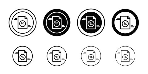 Fast loan icon Black and white outline vector
