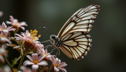 Obraz premium Butterfly on flower