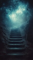 Mystical stairway to the heavens