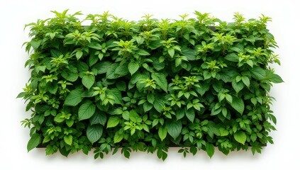 Obraz premium Lush Green Vertical Garden Panel