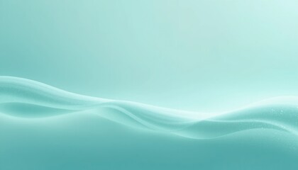 Obraz premium Gentle waves flowing in serene aquatic environment abstract background tranquil blue tones soft light calm aesthetic