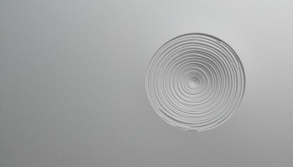 Fototapeta premium Abstract ripple effect digital art visual representation minimalist environment close-up view conceptual design for modern aesthetics