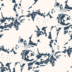 Seamless pattern with a simple abstract drawing. Vector illustration.