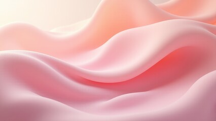 Obraz premium Abstract Pink Fabric Wave Background Texture