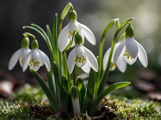 Galanthus' Quiet Elegance: Discover How the Snowdrop Flower&rsquo;s Pure White Blooms and Enduring Symbolism of Hope Make It a Beloved Early Sign of Spring Around the World