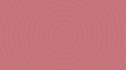 Concentric circles in a soft rose hue