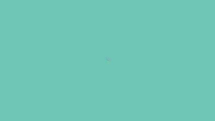 Solid teal background with faint, colorful, light-effect