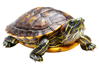 turtle isolated on a transparent background 