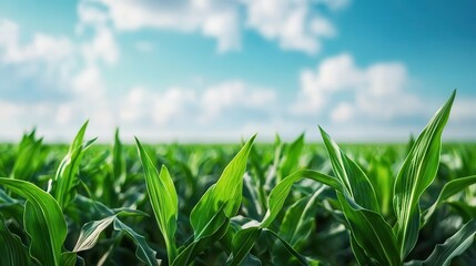 Obraz premium Modern agricultural field with sensorbased irrigation, optimizing crop hydration efficiently