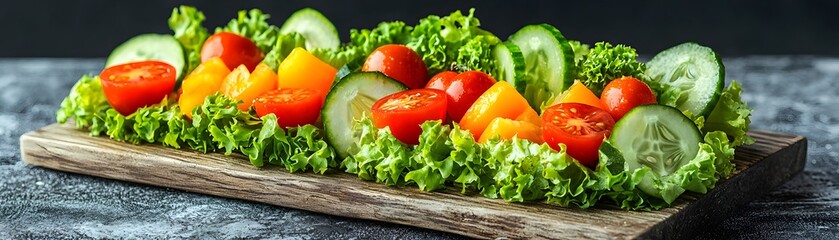 Organic healthcare salad creation kitchen culinary art bright setting top-down view healthy eating concept