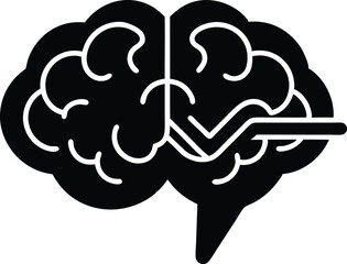 brain health vector icon