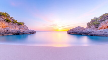 Serene Sunrise Beach Cove