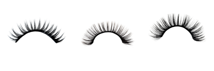 Set of Portrait of a confident woman named Amira standing on a city rooftop at sunset on transparent png background. Ai generated