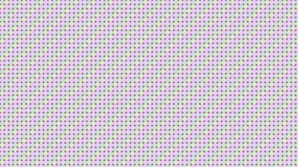 Delicate pastel grid pattern.  Soft, light shades of pink and mint green create a subtle, repeating design with a crisscross motif