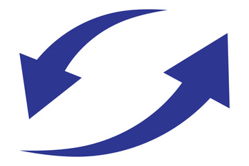 Curved arrow icons. curved arrows set. arrow symbol collection. curve long arrow. vector design.