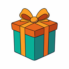 gift box isolated on white