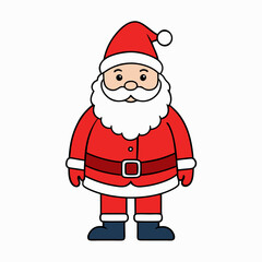 cartoon santa claus