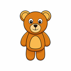 teddy bear vector illustration