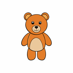 teddy bear vector illustration