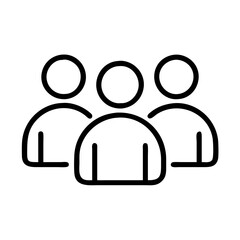 Group of people icon vector illustration representing teamwork community and social connection