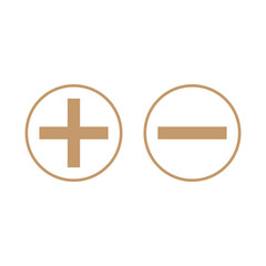 plus minus button icon