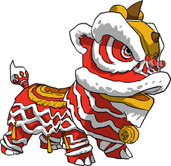 chinese lion dance