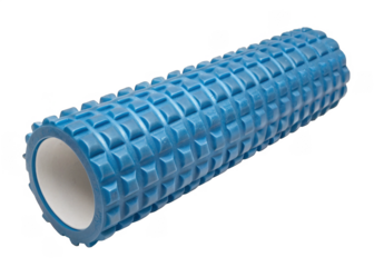 Foam Roller isolated on a transparent background.