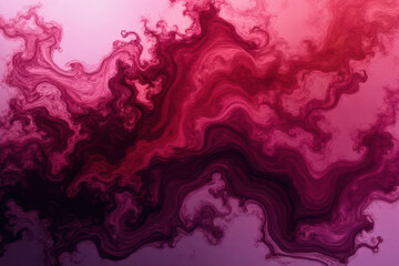 Mesmerizing Ink in Water: Close-Up Experimental Photography of Swirling Magenta and Brown Tones