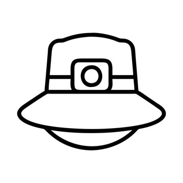 black pilgrim hat icon clip art preview