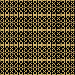 Elegant infinity loop pattern in cream on black. Hypnotic repetition creates timeless visual rhythm perfect for sophisticated modern interiors and fashion statements.​​​​​​​​​​​​​​​​