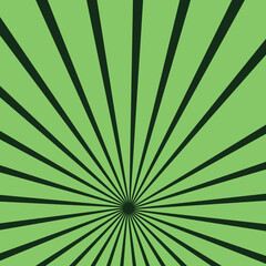 Green color space starburst background