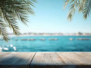 Minimalist Tropical Vibes with Soft Morning Light and Natural Shadow Background for Aesthetic Modern Branding