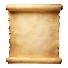 Old paper scroll