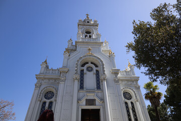 St. Stephen Bulgarian Church, Known as the Iron Church, in Istanbul