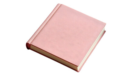Hardcover notebook with cloth texture and gold foil title, top-down  
