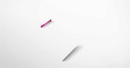 A vector illustration featuring abstract, angular shapes resembling arrows or chevrons. The color palette consists of white, ash, grey, for the background, contrasted by bright white or magenta for 