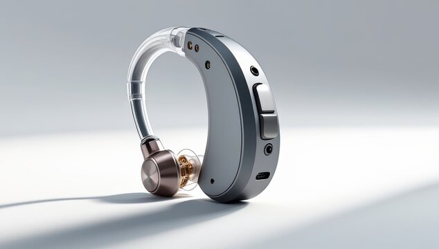 Advanced Behind-the-Ear Hearing Aid Technology Modern Design and Functionality